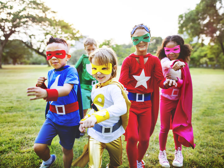 child superhero