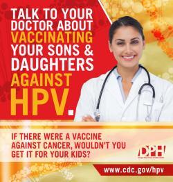 vaccinate against HPV