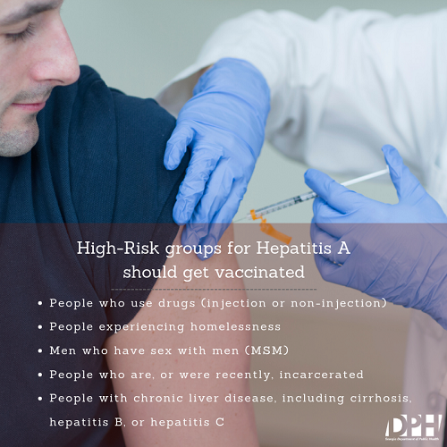 high risk groups for hepatitis A