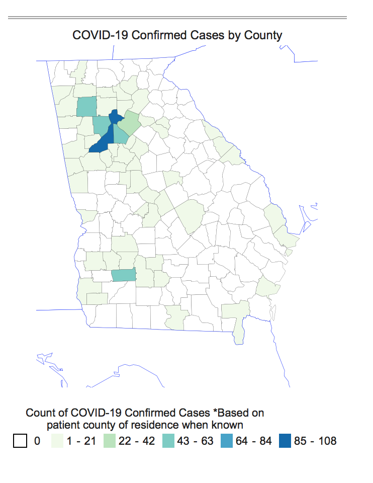 COVID-19 Map12pm 03_22_2020