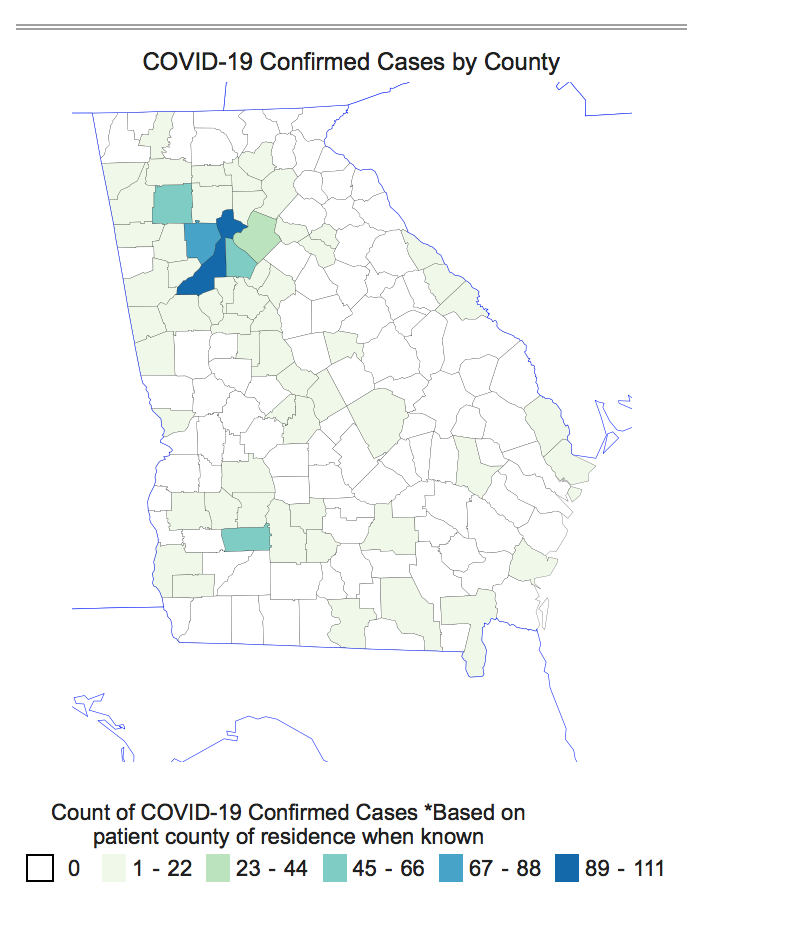 COVID-19 Map7pm 03_22_2020