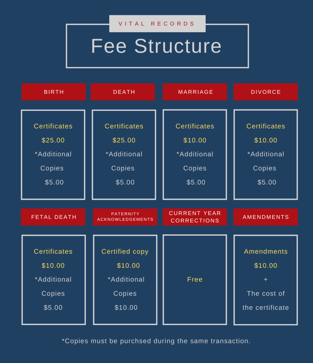 VR Fee Structure