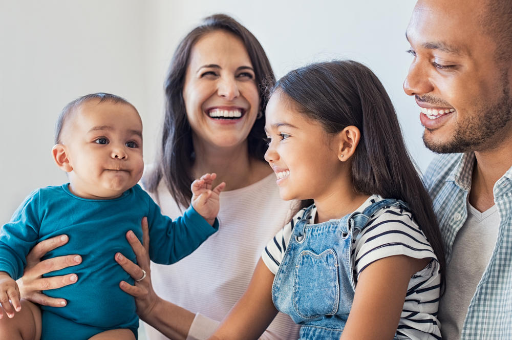 Multicultural Family with Children