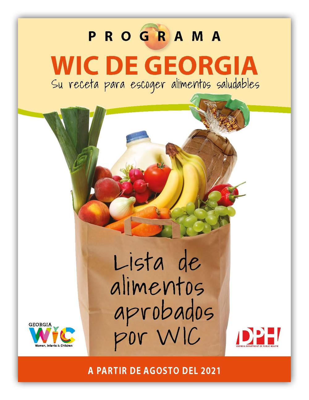 WIC Approved Foods List | Georgia Department of Public Health