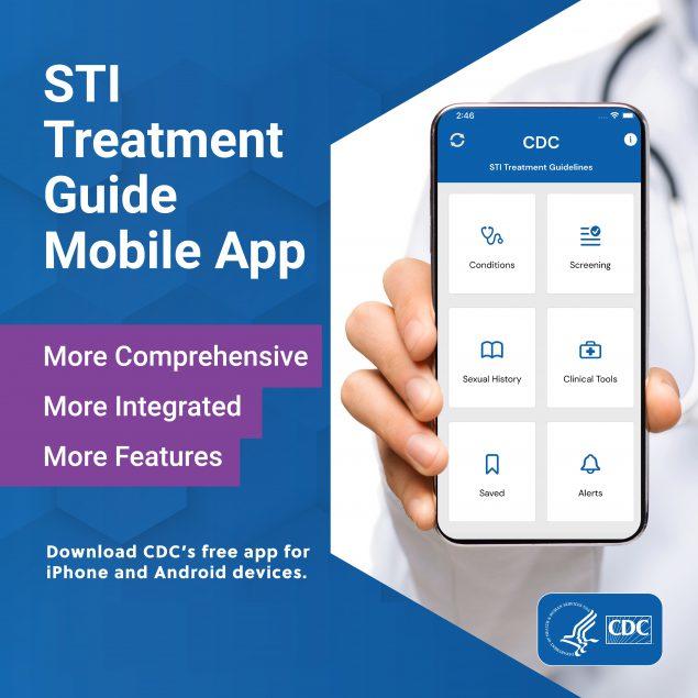 CDC STI Treatment Guide Mobile App