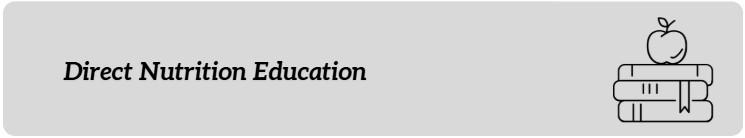 Direct Nutrition Education