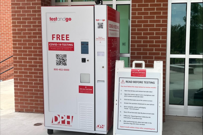 test and go kiosk