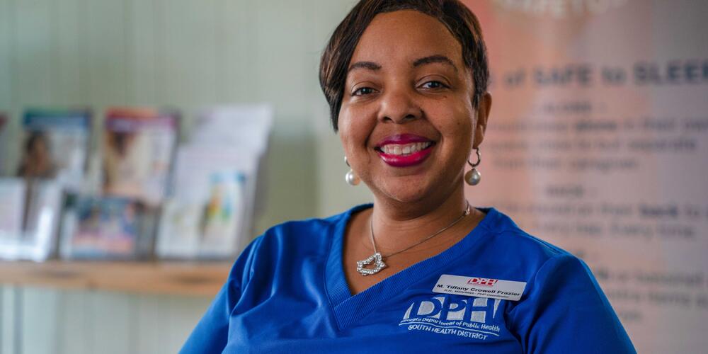 South health district home visiting employee